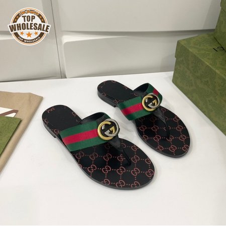 GUCCI WEB THONG SANDAL - GC215