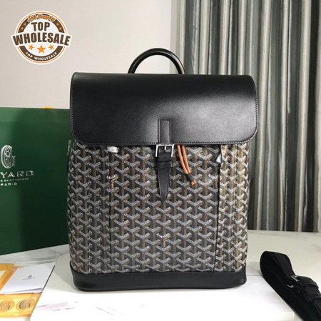 Goyard Alpin Backpack Goyardine Black