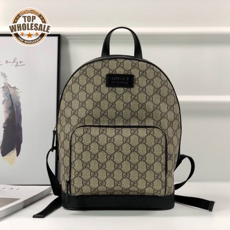 Gucci Backpack GG Supreme Small Beige/Ebony