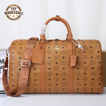 MCM Ottomar Weekender Bag in Visetos