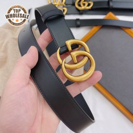 GUCCI GG MARMONT REVERSIBLE BELT BLACK
