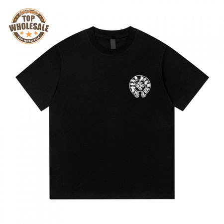 Chrome Hearts Crewneck Logo T-Shirt Black