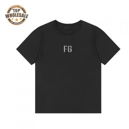 Fear of God FG Logo T-shirt Vintage Black