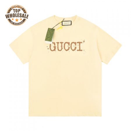 Gucci Autumn And Summer Foam Printing Limited New T-shirt