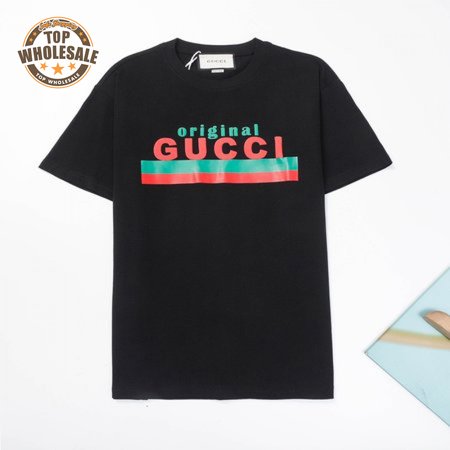 ORIGINAL GUCCI' PRINT OVERSIZE T-SHIRT BLACK
