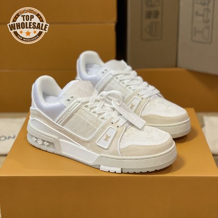 trainer beige white