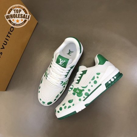 Trainer Yayoi Kusama Green White