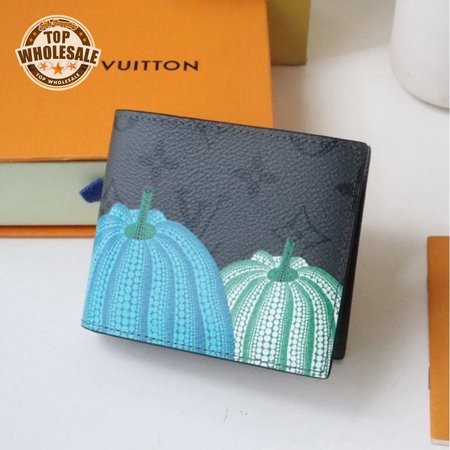 x YK Slender Wallet Pumpkin Print