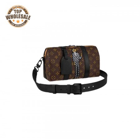 city keepall monogram canvas other in brown ldb037