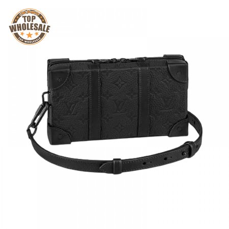 soft trunk wallet taurillon monogram leather lmb015