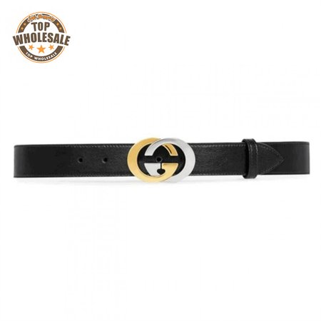 GUCCI BELT WITH INTERLOCKING G BUCKLE - B36