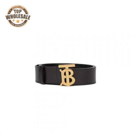 BURBERRY MONOGRAM MOTIF LEAHTHER BELT - B31