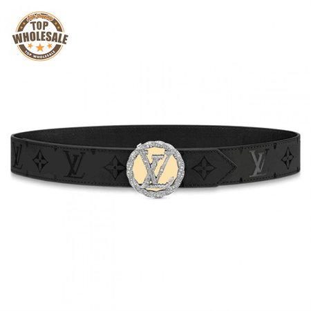 circle plate 35mm reversible belt - b155