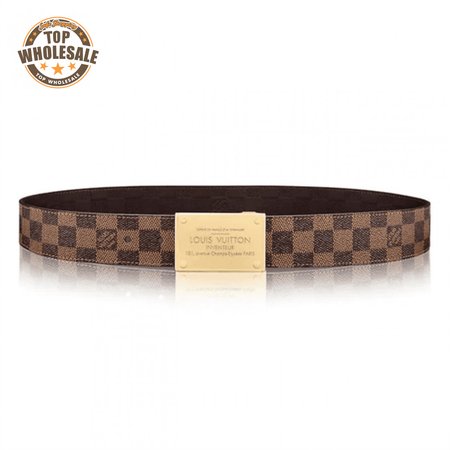 NEO INVENTEUR REVERSIBLE 40MM DAMIER EBENE CANVAS BELT - B133