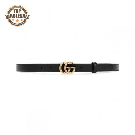 GUCCI BLACK GG MARMONT BELT 30MM - B30