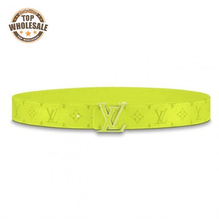 men's initiales 40mm reversible belt yellow - b128