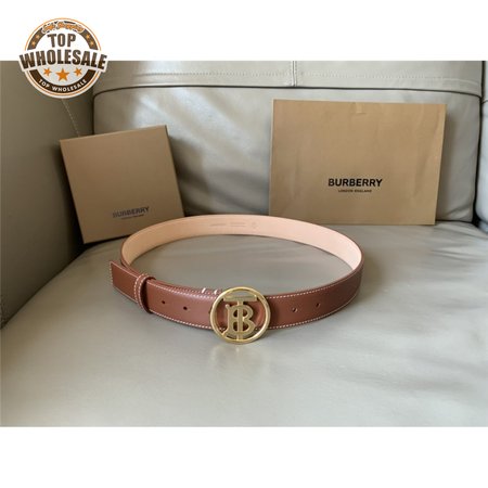 burberry B buckle belt