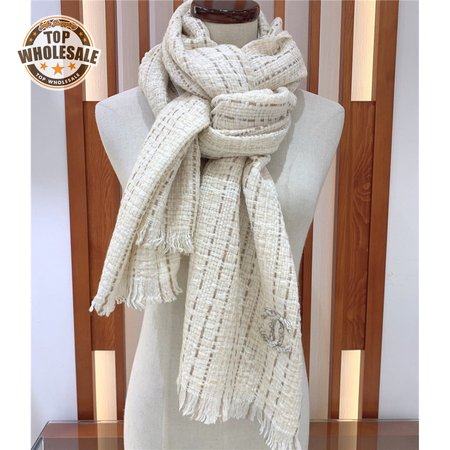 chanel 100% cashmere scarf