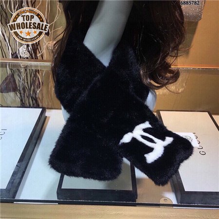 chanel mink fur scarf scarves