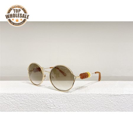 chole classic embellished bead sunglasses