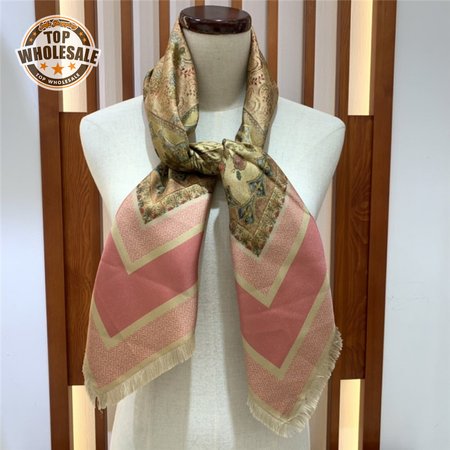 Dior Patchwork Rosiers square scarf