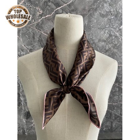 fendi silk square scarf