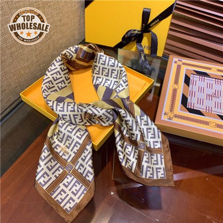 fendi silk square scarf