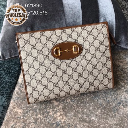 gucci 1955 Horsebit Pouch Clutch Bag