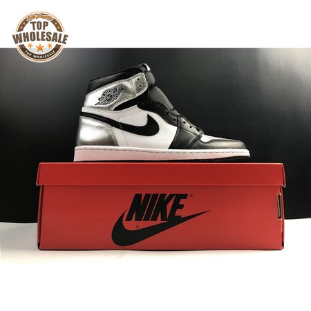 Air Jordan 1 Retro High OG White Black Silver SP Unisex