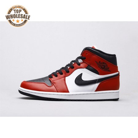 Air Jordan 1 Mid Chicago Toe Unisex