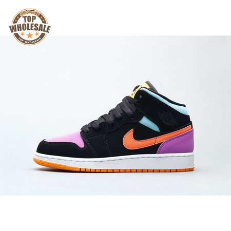 Air Jordan 1 Mid Multi-Color Women's