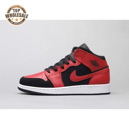 Air Jordan 1 Mid Reverse Bred 36-46