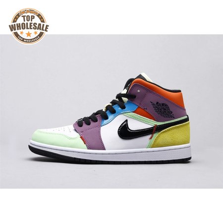 Air Jordan 1 Mid SE Multi-Color Women's