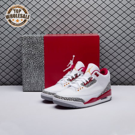Jordan 3 Retro Cardinal Red CT8532-126 Unisex