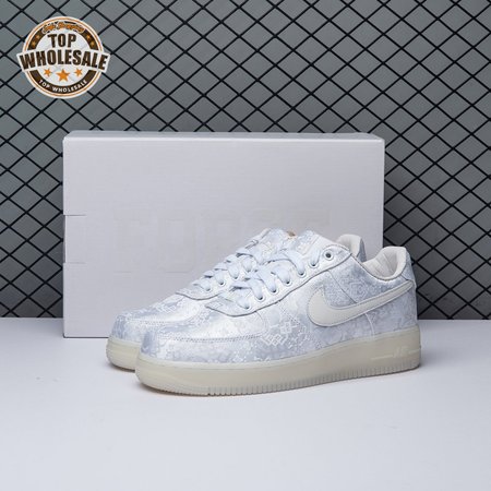 Nike CLOT x Air Force 1 White AO9286-100 Unisex