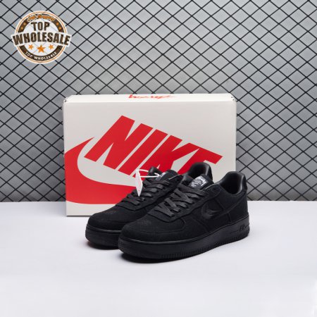 Nike Air Force 1 Low Stussy Black CZ9084-001 Unisex