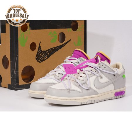 Off white x NK Dunk Low "THE 50" (NO.03) Unisex