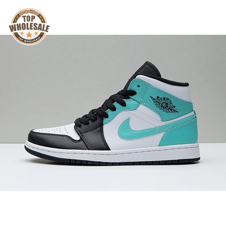 Air Jordan 1 Mid Tropical Twist Igloo 554724-132 Unisex