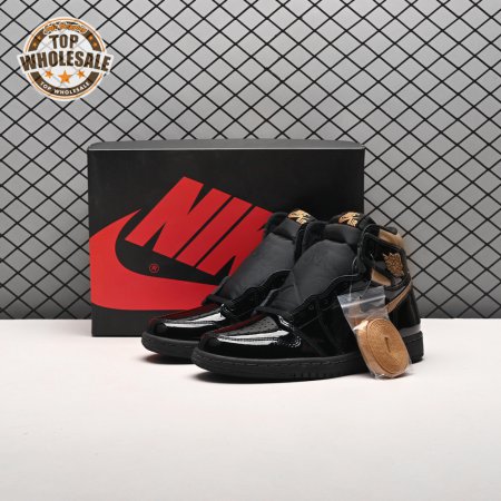 Jordan 1 Retro High Black Metallic Gold (2020) Unisex