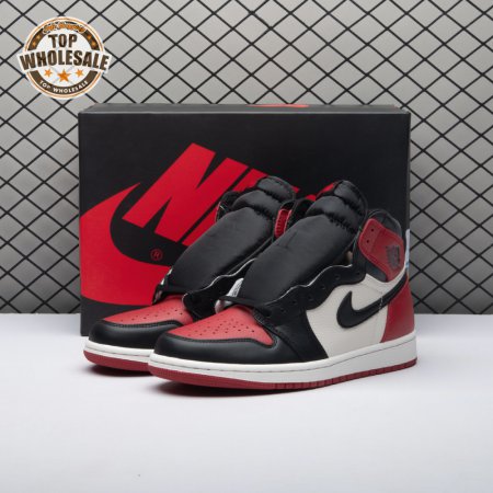 Jordan 1 Retro High Bred Toe Unisex