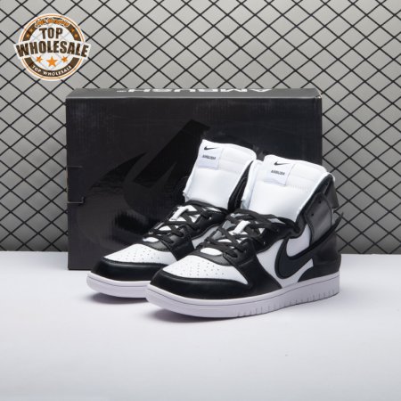 Nike Dunk High AMBUSH Black White Unisex