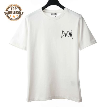 DIOR ARTIST SIGNATURE LETTER EMBROIDERY LOGO