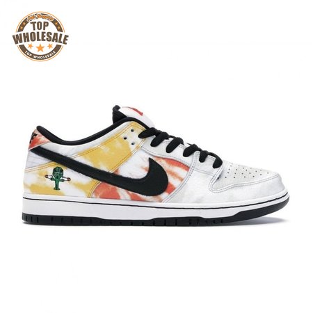 Dunk SB Low 'Tie-Dye Raygun - White' Men's