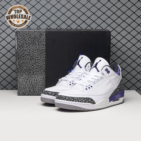 Air Jordan 3 Dark Iris CT8532-105 Men's