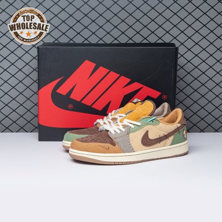 Jordan 1 Retro Low OG Zion Williamson Voodoo DZ7292-200 Unisex