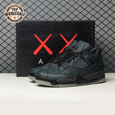 Jordan 4 Retro Kaws Black 930155-001 Men's