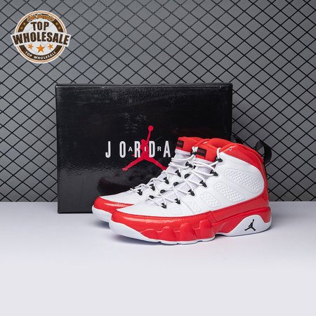 Jordan 9 Retro White Gym Red 302370-160 Men's
