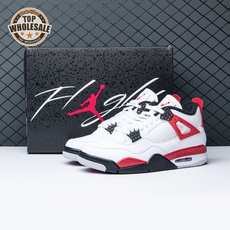 Air Jordan 4 Red Cement DH6927-161 Unisex