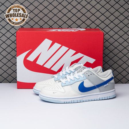 Nike Dunk Low Ivory Hyper Royal FB1543-141 Unisex