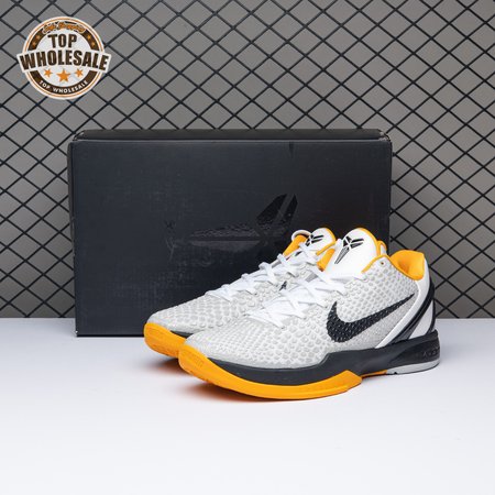 Kobe 6 Protro Playoff Pack White Del Sol CW2190-100 Men's
